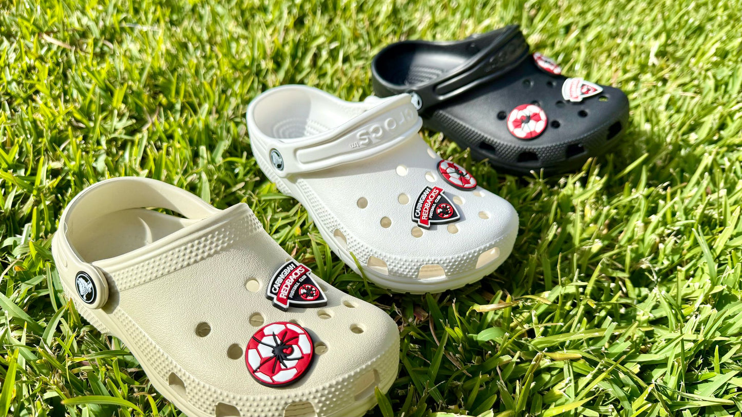 Redbacks Croc Charms (2 Styles)