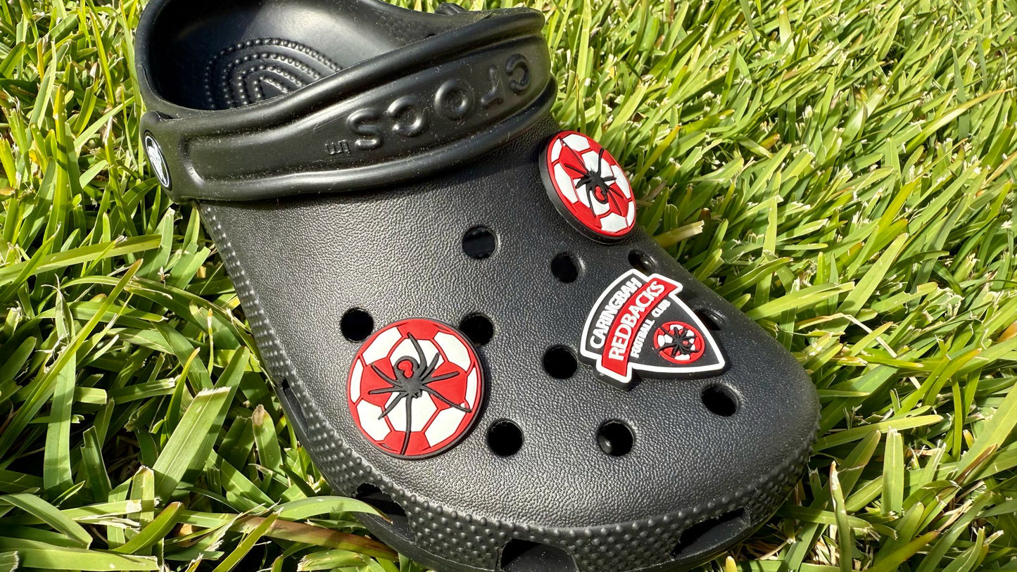 Redbacks Croc Charms (2 Styles)