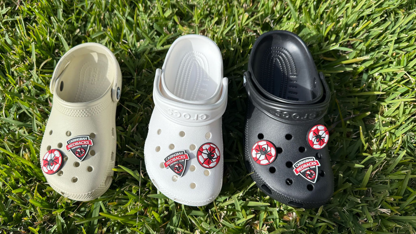 Redbacks Croc Charms (2 Styles)