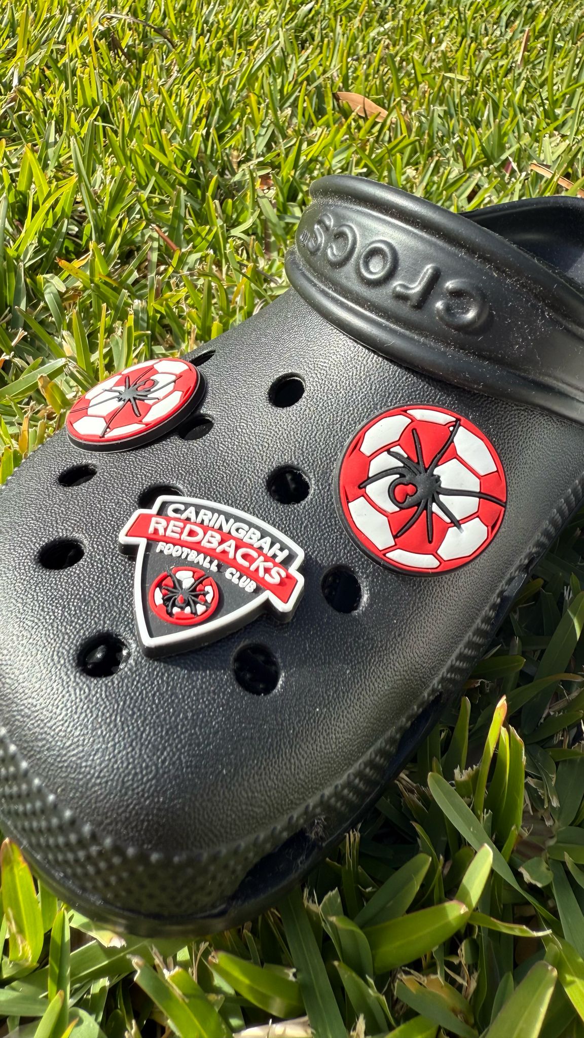 Redbacks Croc Charms (2 Styles)