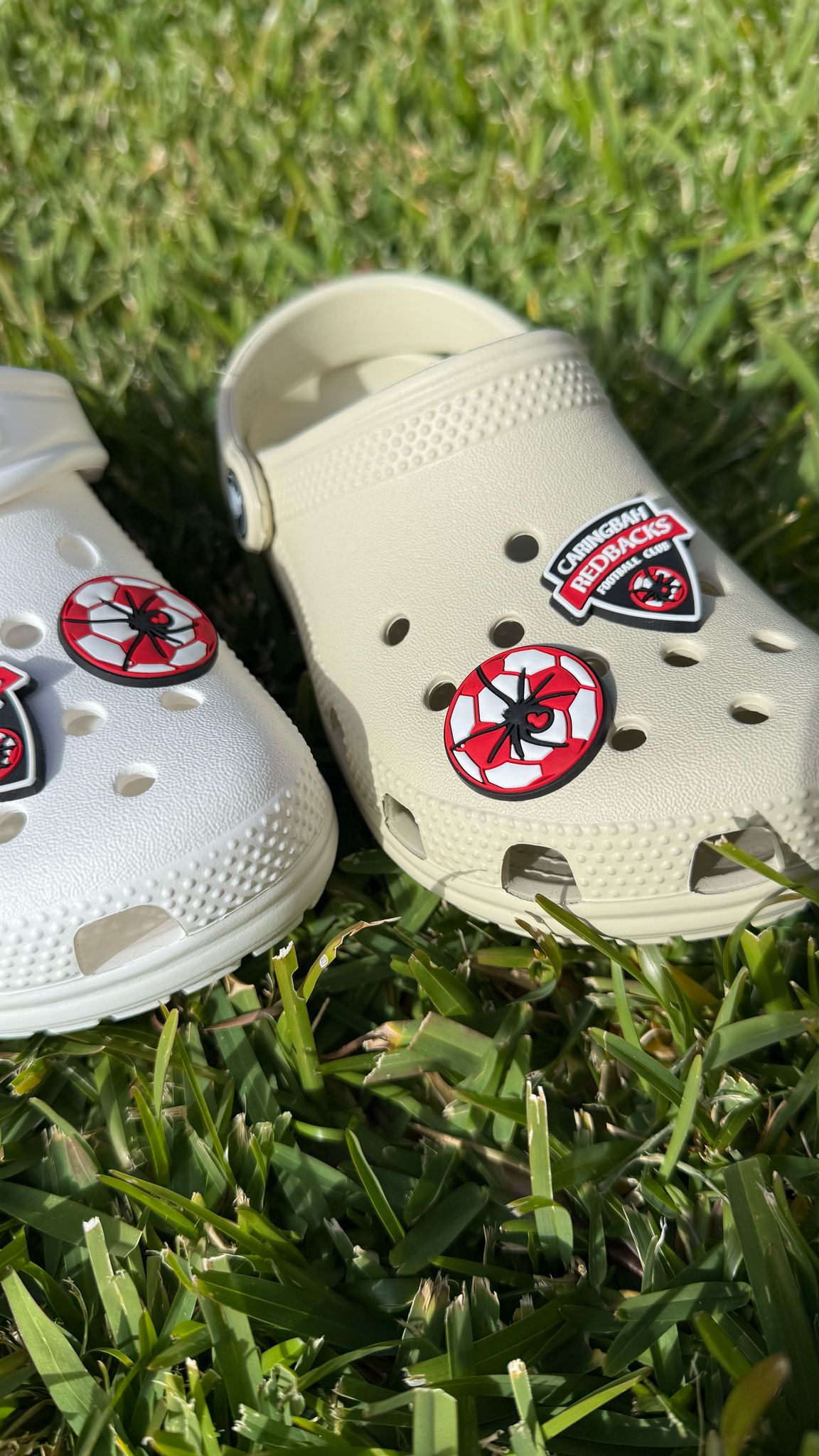 Redbacks Croc Charms (2 Styles)