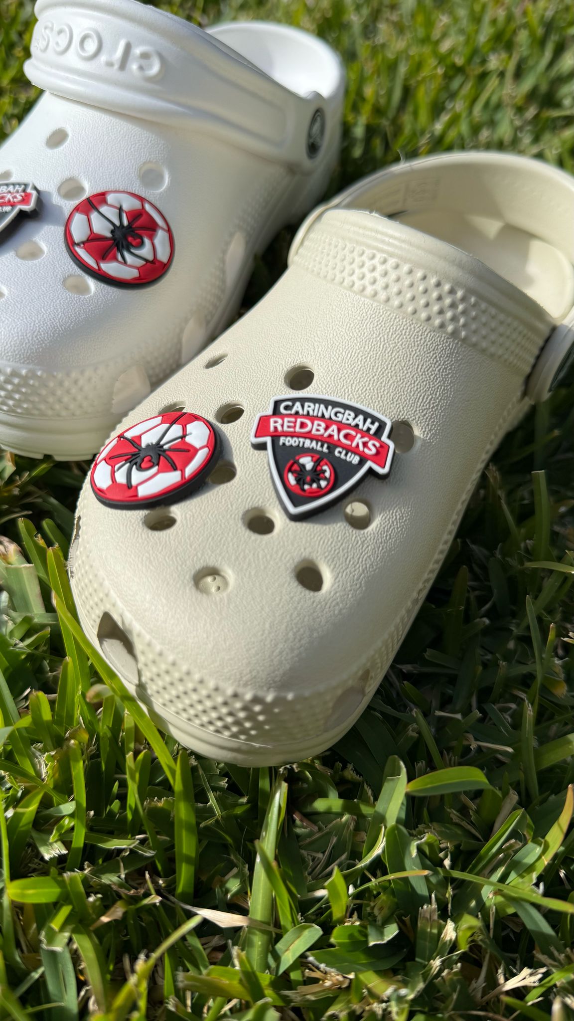 Redbacks Croc Charms (2 Styles)