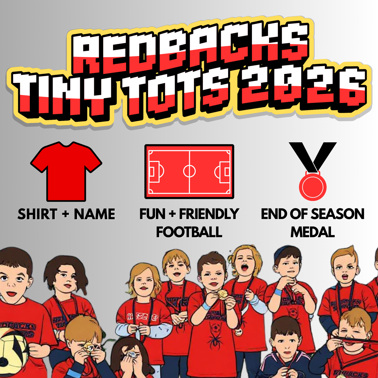 Redbacks Tiny Tots Program 2026