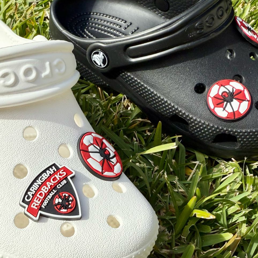 Redbacks Croc Charms (2 Styles)